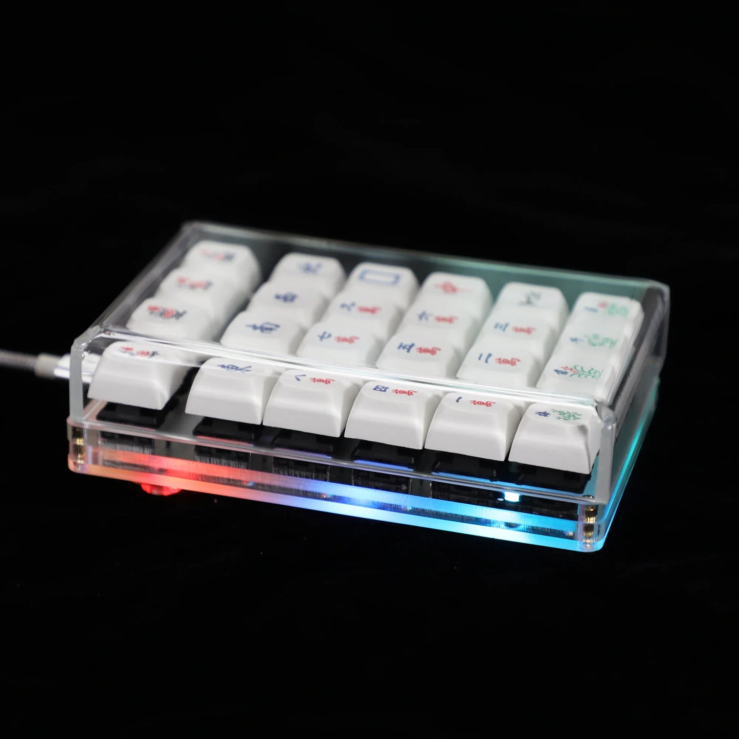 Mechanical keyboard Dust Cover Keycap Lid Acrylic for Numpad Pad YMD21