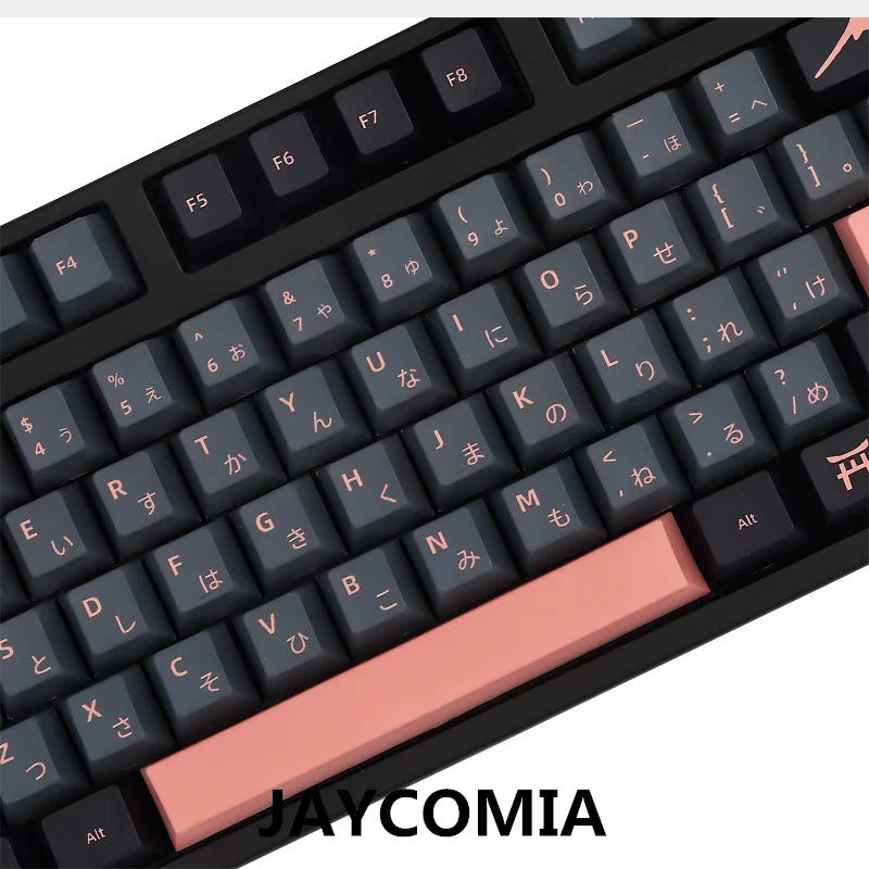 GMK Night Sakura Keycap 139/156 Keys DYE SUB Cherry Profile PBT Japanese/Korean/Russian/Abnt2/DE/ES/FR For Mechanical Keyboard