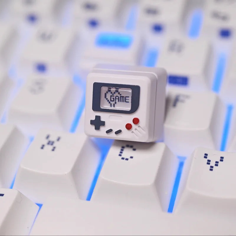 2023 K-04 MAC FC Classic Retro Game keycaps Keyboard For Mechanical Cute Key Cap Suit Button Personalized Keycaps For Switch