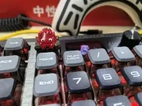 Calcifer Mechanical Keyboard Keycaps Creative Kawaii Keycap Cartoon Original Design Keycap For Keyboard Accessory Gamer Office