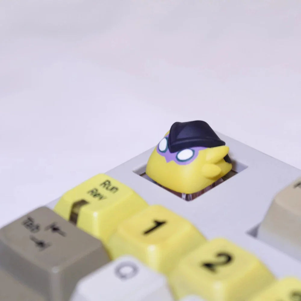 Valorant Keycap Gekko Wingman Anime Keycap Original Resin Keyboard Cap Custom Artisan Key Cap for Mechanical Keyboard Gamer Gift